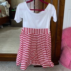 Candycane outfit | Red & White | Small